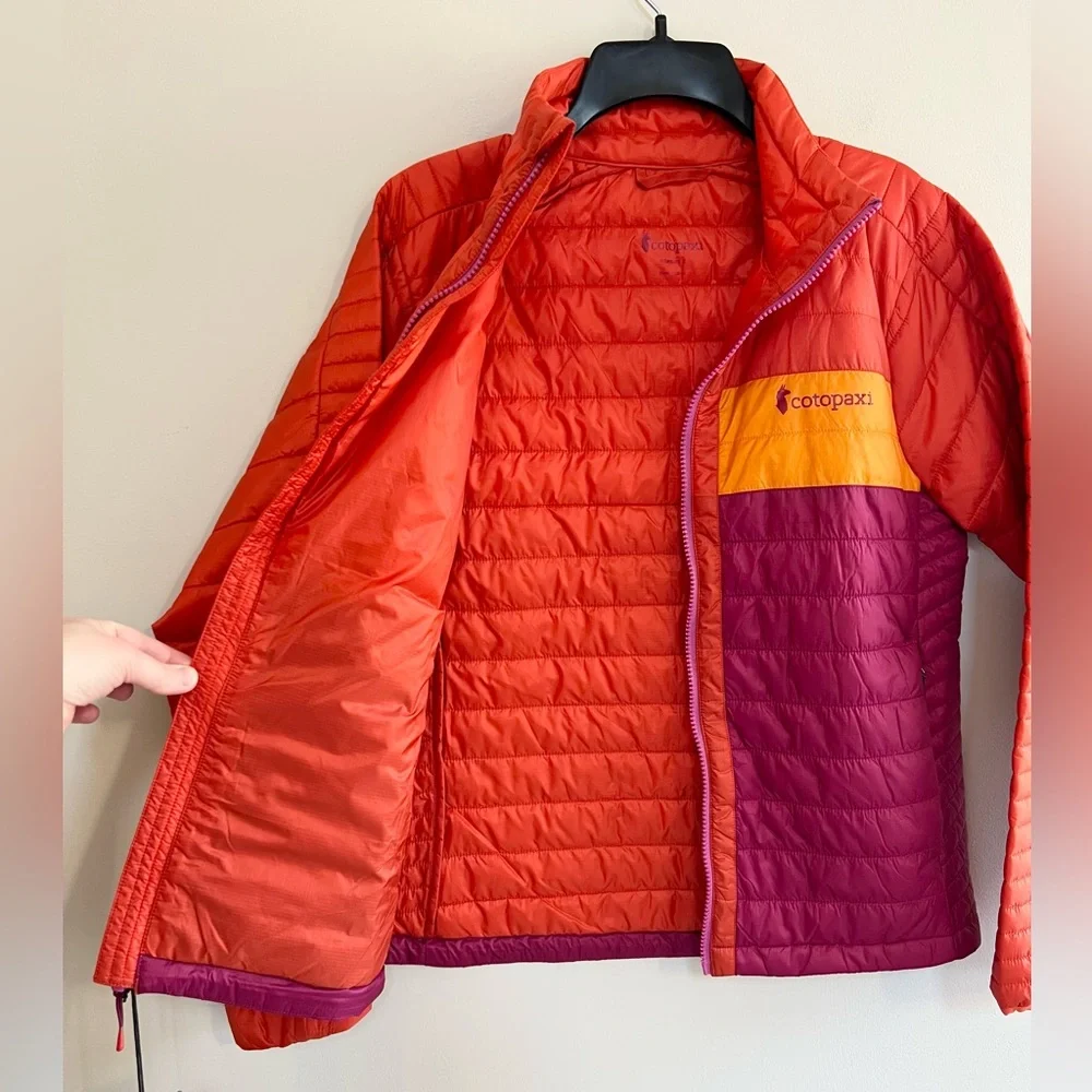Cotopaxi NWT Women's Capa Insulated Jacket in Canyon/Raspberry, size S - Picture 7 of 15